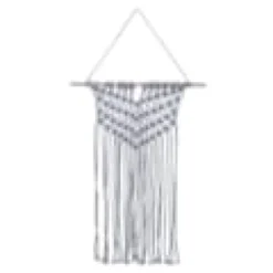 Tissage mural gris