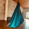 Tissu vert forêt yoga aérien 4,5 mètres
