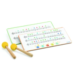 Tongue drum tambour en métal pour enfant Djeco