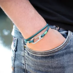 Topo bracelet mousqueton escalade homme