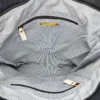 Tote bag cuir emilie marine