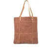 Tote bag cuir emilie suède