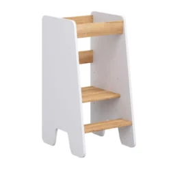 Tour d'apprentissage blanc bois