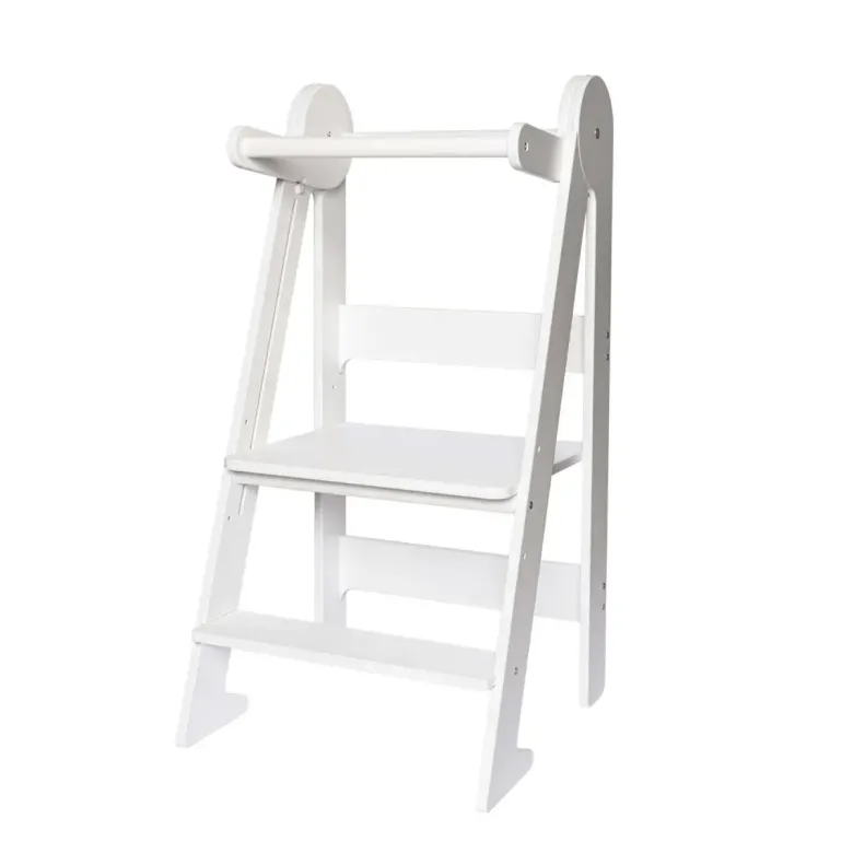 Tour d'apprentissage pliable premium montessori blanc Blanc