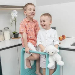 Tour d'apprentissage premium montessori gris clair Gris