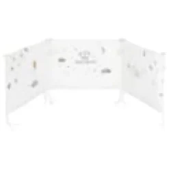 Tour de lit bébé étoile filante - contour de lit bébé adaptable