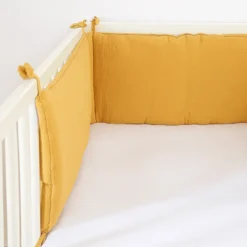 Tour de lit en coton bio honey