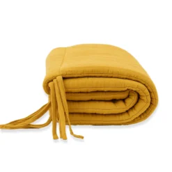 Tour de lit en coton bio honey