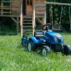 Tracteur enfant new holland avec remorque 2 à 5 ans - falk