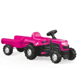Tracteur à pédales licorne
