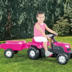 Tracteur à pédales licorne