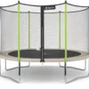Trampoline jumpi taupe et vert 360