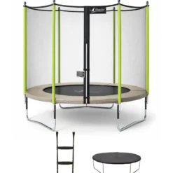 Trampoline jumpi taupe et vert 250