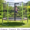 Trampoline jumpi taupe-vert 300