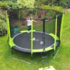 Trampoline jumpi vert et noir 300