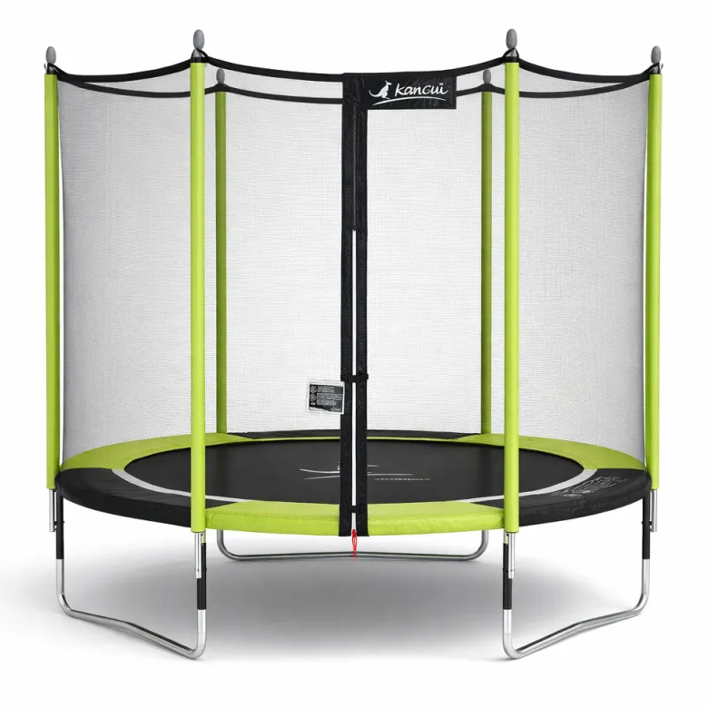 Trampoline jumpi vert et noir 300