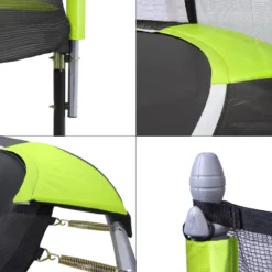 Trampoline jumpi vert et noir 430