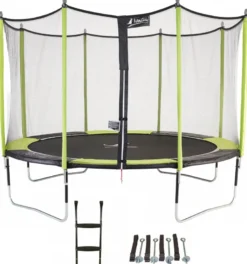 Trampoline jumpi vert et noir 430