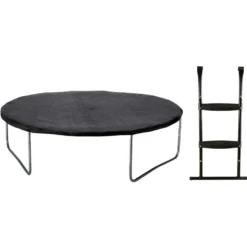 Trampoline jumpi vert et noir 250