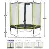 Trampoline jumpi vert et noir 250