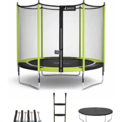 Trampoline jumpi vert et noir 250