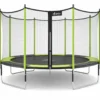 Trampoline jumpi vert et noir 360