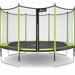Trampoline jumpi vert et noir 360