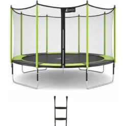 Trampoline jumpi vert et noir 430