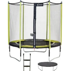 Trampoline jumpi vert et noir 250