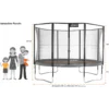 Trampoline punchi bleu 430