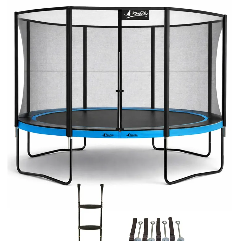 Trampoline punchi bleu 430