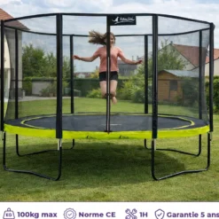 Trampoline punchi vert 360