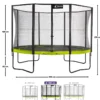 Trampoline punchi vert 360