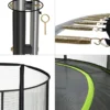 Trampoline punchi vert 360