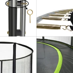 Trampoline punchi vert 360
