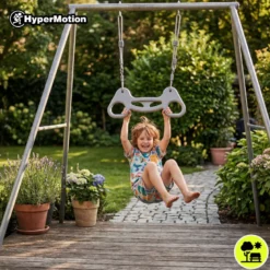 Trapèze de gymnastique hypermotion à cordes réglables pour enfants