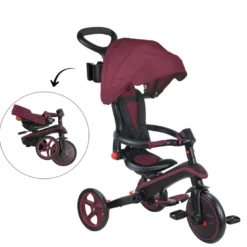 Tricycle explorer 4-en-1 évolutif et pli
