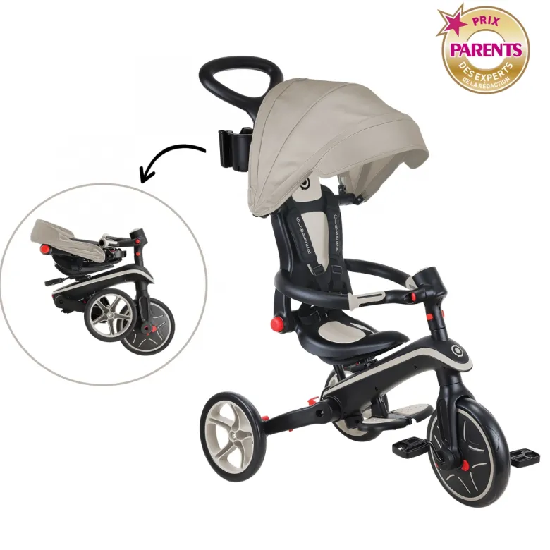 Tricycle explorer 4-en-1 évolutif