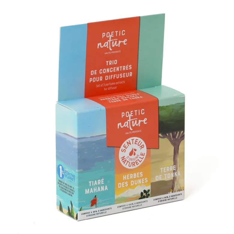 Trio de concentrés de parfum