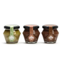 Trio de douceurs à tartiner