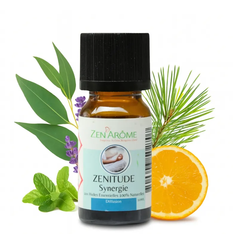 Trio de synergies prêtes à diffuser zenitude, relaxante & purifiante