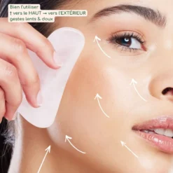 Trio gua sha quartz rose + roller jade + champi serpentine