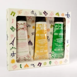 Trio parisien crèmes mains rose mademoiselle, jasmin et muguet
