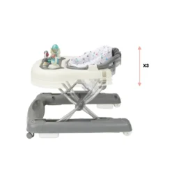 Trotteur 2 en 1 - zinc babymoov