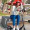 Trottinette ados adultes 100 kg, pliable