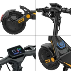 Trottinette électrique eboost go - 25 km/h, 40 km autonomie, batterie 48v 2