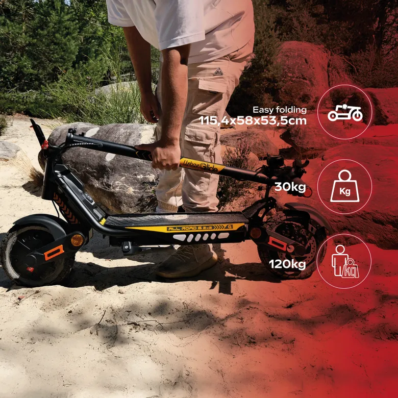 Trottinette électrique eboost go - 25 km/h, 40 km autonomie, batterie 48v 2