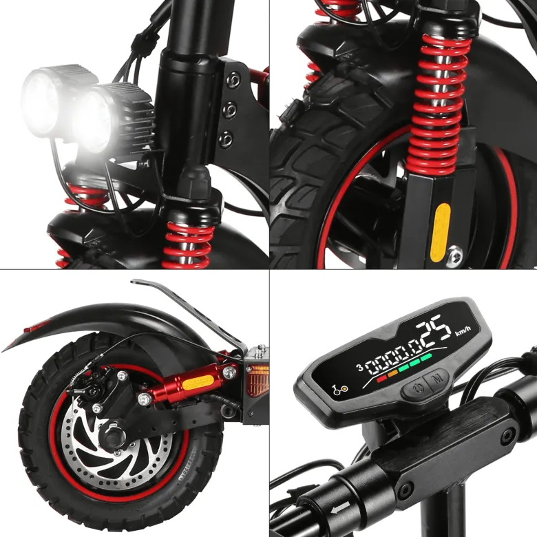 Trottinette électrique eboost infinity - 25 km, 70 km autonomie, batterie