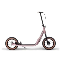 Trottinette puky noir - rose