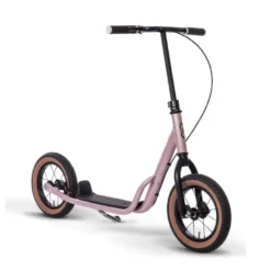Trottinette puky noir - rose